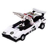 Transformers Missing Link C-06 Cordon Hasbro usa white lamborghini countach police diaclone vehicle toy