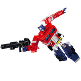 Transformers Missing Link C-02 Optimus Prime Anime Edition Hasbro USA red robot action figure toy jump