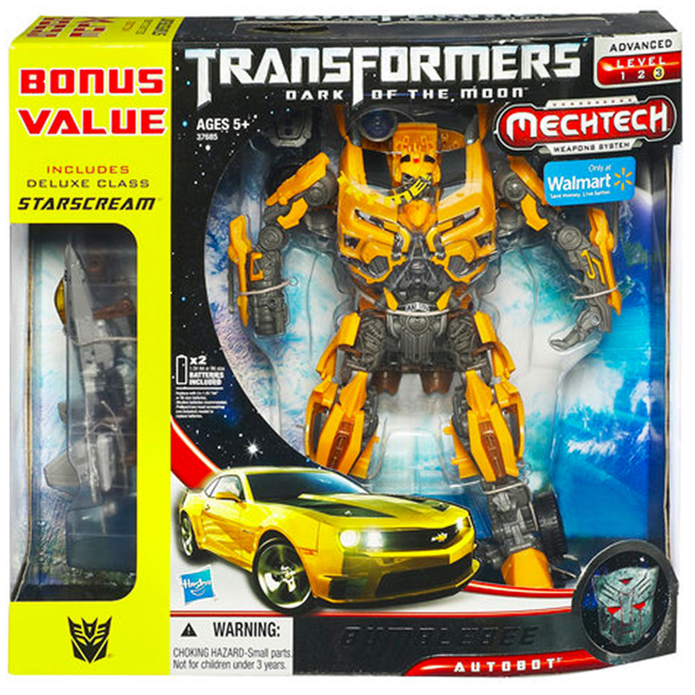 Transformers Dark of the Moon Bumblebee Bonus Value Starscream - Leader 2-Pack Transformers Dark of the Moon Bumblebee Bonus Value Starscream - Leader 2-Pack