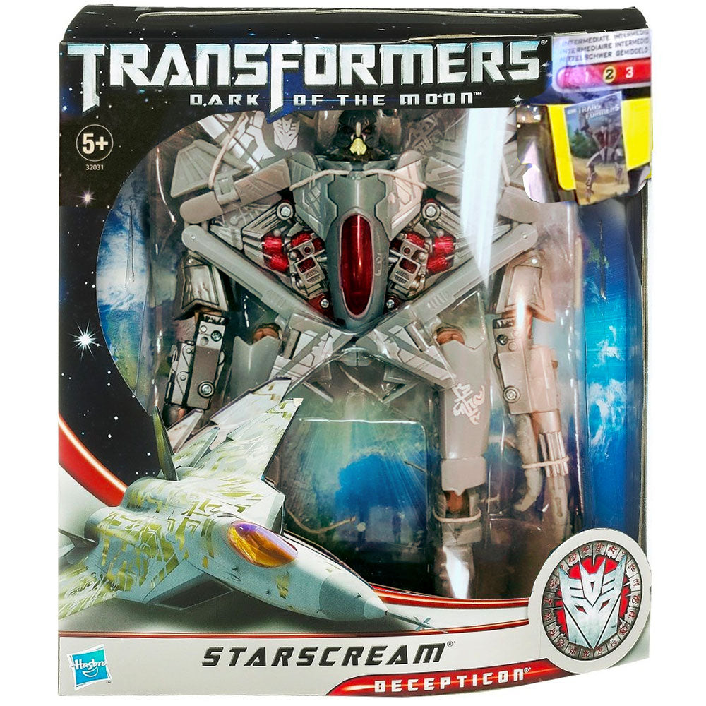 Transformers Dark of the Moon Starscream (Clear Canopy) - Voyager Transformers Dark of the Moon Starscream (Clear Canopy) - Voyager