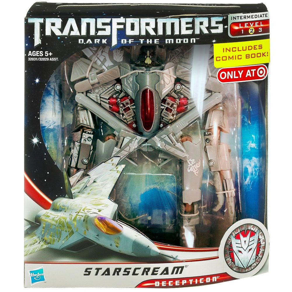 Transformers Dark of the Moon Starscream (Clear Canopy) - Voyager Transformers Dark of the Moon Starscream (Clear Canopy) - Voyager