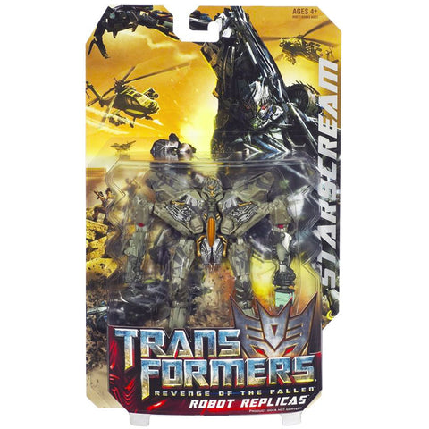 Transformers Movie Revenge of the fallen ROTF robot replicas Starscream hasbro usa box package front