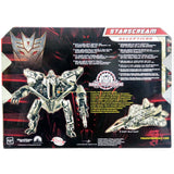 Transformers Movie Revenge of the Fallen ROTF Starscream Voyager Hasbro Europe Multilingual box package back photo low res