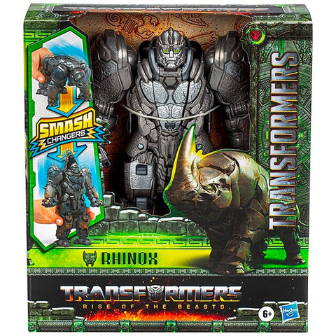 Transformers Movie Rise of the Beasts ROTB Rhinox Smash Changers Hasbro box package front