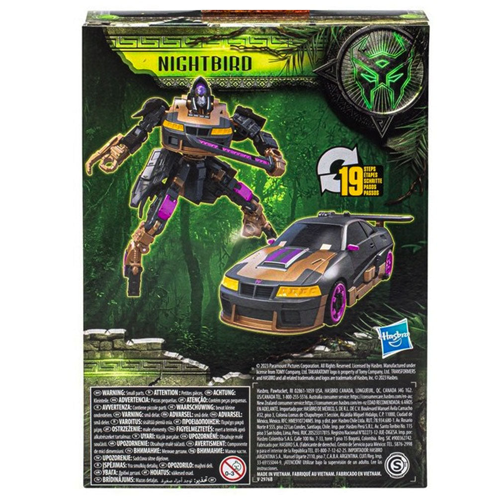 Buy Transformers Movie Rise of the Beasts Nightbird Deluxe Villain Toy ...