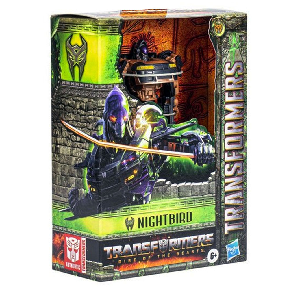 Buy Transformers Movie Rise of the Beasts Nightbird Deluxe Villain Toy ...