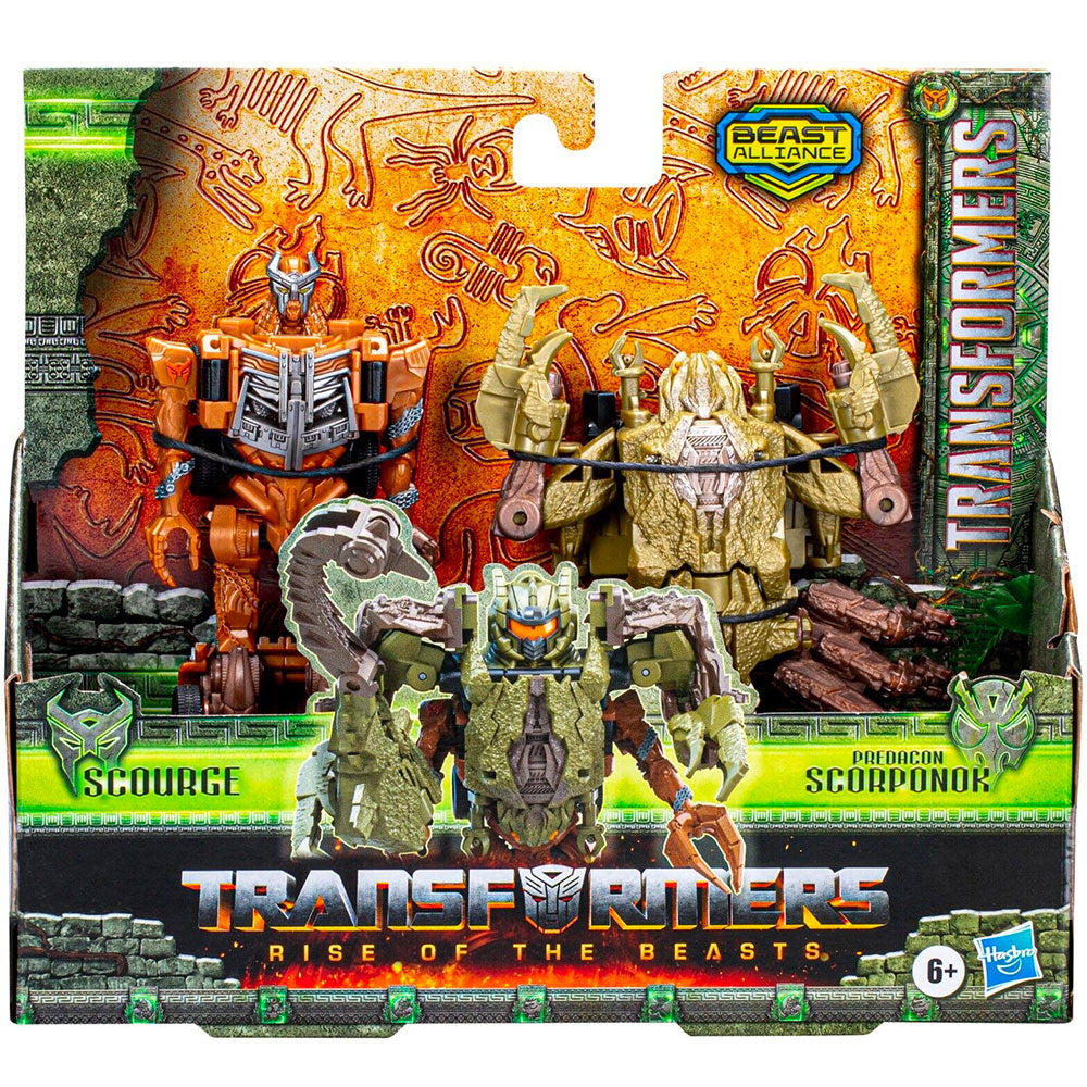Transformers Beast Alliance Scourge & Predacon Scorponok - Beast Combiner 2-Pack Transformers Beast Alliance Scourge & Predacon Scorponok - Beast Combiner 2-Pack