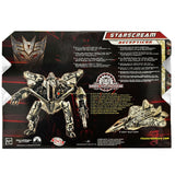 Transformers Movie Revenge of the Fallen ROTF Starscream Voyager Hasbro Europe Multilingual box package back