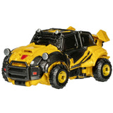 Transformers Movie Studio Series +10 Gamer Edition Bumblebee deluxe reactivate video game cancelled hasbro box package front yellow dune buggy vehicle car toy