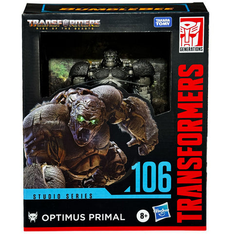 Transformers Movie Studio Series 106 Optimus Primal Leader window box rise of the beasts rotb package front photo