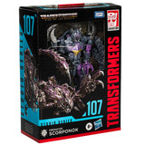 Transformers Movie Studio Series 107 Predacon Scorponok Deluxe ROTB RIse of the Beasts box package front angle