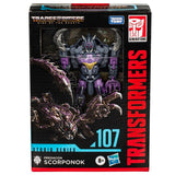 Transformers Movie Studio Series 107 Predacon Scorponok Deluxe ROTB RIse of the Beasts box package front