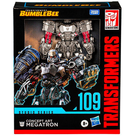 Transformers Movie Studio Series 109 Concept Art Megatron leader bumblebee film box package front