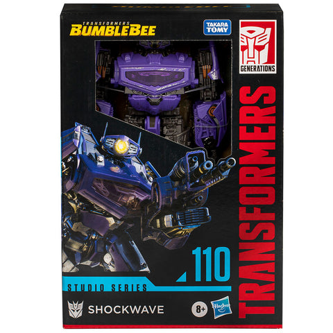 Transformers Studio Series 110 shockwave voyager cybertronian box package front