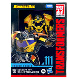 Transformers movie studio series 111 concept art sunstreaker deluxe cybertronian bumblebee film box package front photo