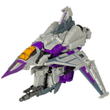 Transformers Movie Studio Series 113 Skywarp Voyager cybertronian bumblebee film gray purple jet plane toy accessories