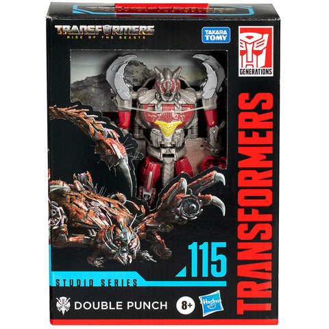 Transformers Movie studio series 115 Double Punch deluxe ROTB Rise of the beasts hasbro box package front