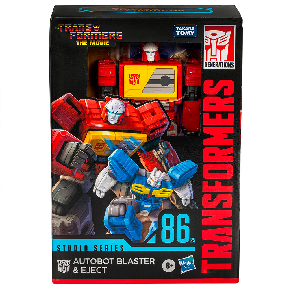 Transformers Studio Series 86-25 Autobot Blaster & Eject - Voyager