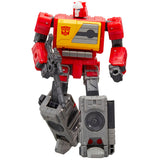 Transformers Movie Studio Series 86-25 Autobot Blaster & Eject voyager target exclusive red robot action figure toy accessories front