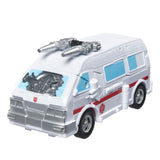 Transformers Movie Studio Series 86-28 Autobot Ratchet voyager dead TFTM Hasbro Target Exclusive white ambulance vehicle van toy accessories