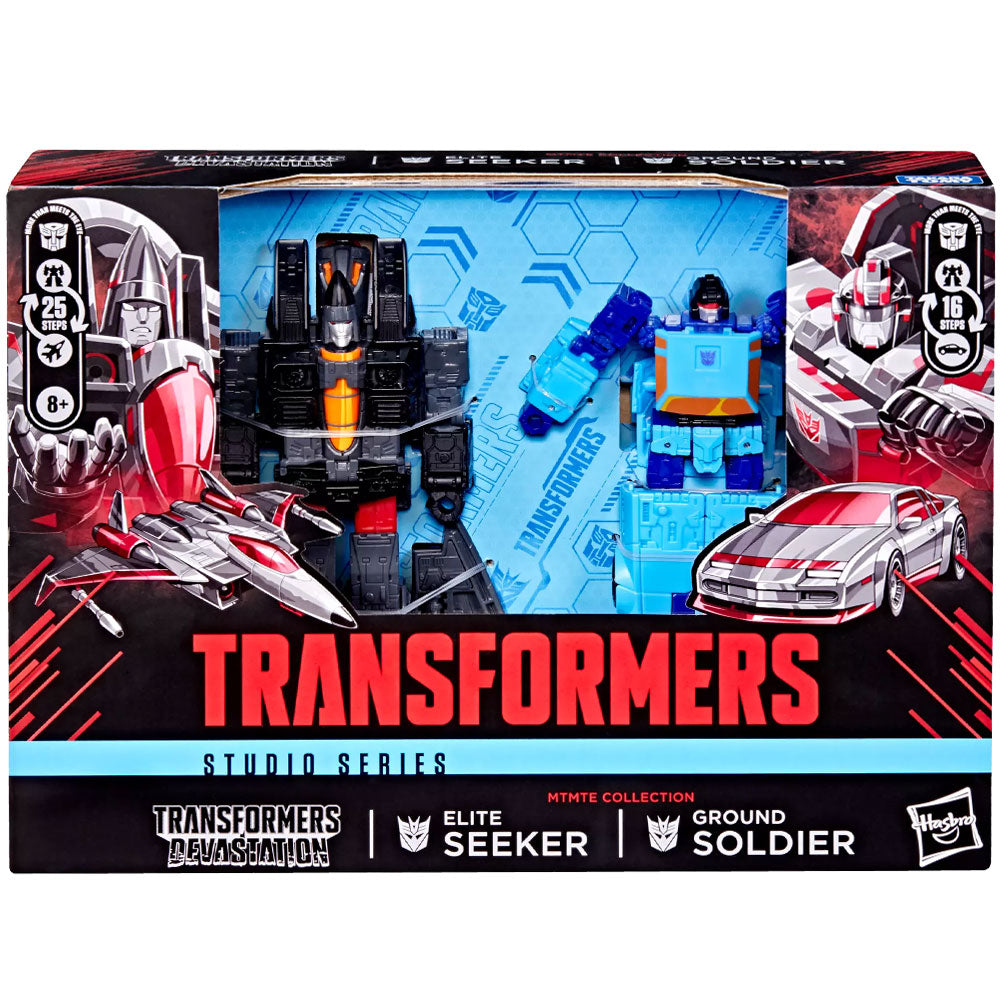 Transformers Studio Series MTMTE Collection Devastation Elite Seeker & Ground Soldier - 2-Pack Transformers Studio Series MTMTE Collection Devastation Elite Seeker & Ground Soldier - 2-Pack