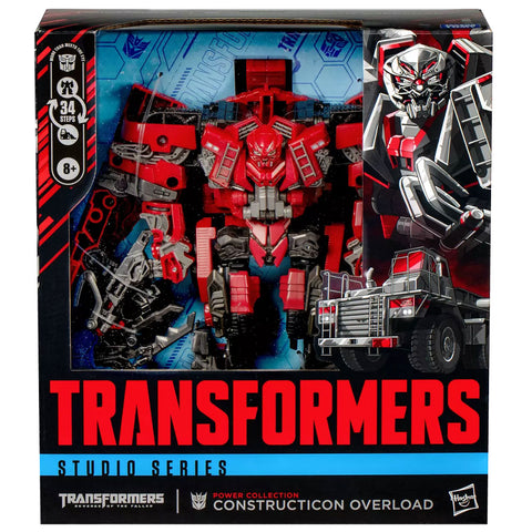 Transformers Movie Studio Series Power Collection Constructicon Overload Revenge of the fallen ROTF target exclusive box package front