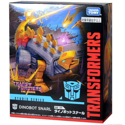 Transformers Movie Studio Series SS-111 Snarl Leader TFTM g1 takaratomy japan dinobot box package front angle photo