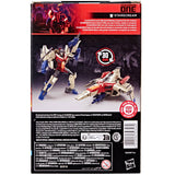 Transformers Movie studio series TFONE Starscream deluxe Hasbro usa box package back