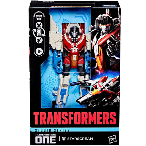 Transformers Movie studio series TFONE Starscream deluxe Hasbro usa box package front
