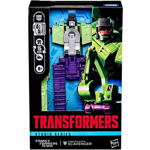 Transformers Movie studio series TFTM Constructicon scavenger hasbro usa box package front