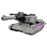 Transformers movie studio series TFTM megatron leader g1 86 gray tank toy accessories front