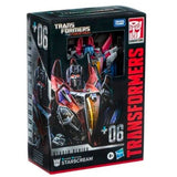 Transformers Movie Studio Series +06 Gamer Edition Starscream Voyager video game box package front angle low res