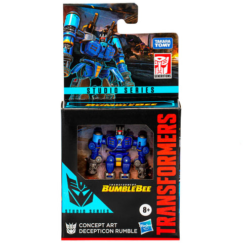 Transformers Movie Studio Series Concept Art Decepticon Rumble core box package front