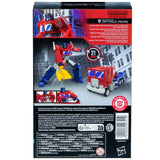 Transformers Movie Studio Series Devastation Optimus Prime deluxe activision video game hasbro box package back
 