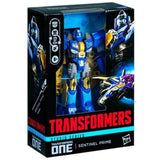 Transformers Movie Studio Series Sentinel Prime Voyager TF One hasbro box package front angle