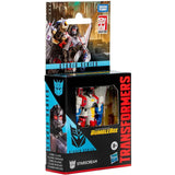 Transformers Movie Studio Series Starscream Core Cybertronian Bumblebee film box package front angle