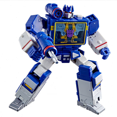 Transformers movie studio series TFTM G1 Soundwave leader hasbro usa blue leader robot action figure toy