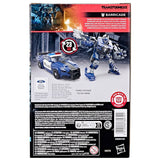 Transformers Movie Studio Series The Last Knight Barricade deluxe hasbro usa box package back