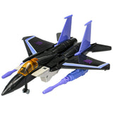 Transformers movie TFTM G1 Retro Skywarp reissue walmart exclusive black purple jet plane toy accessories