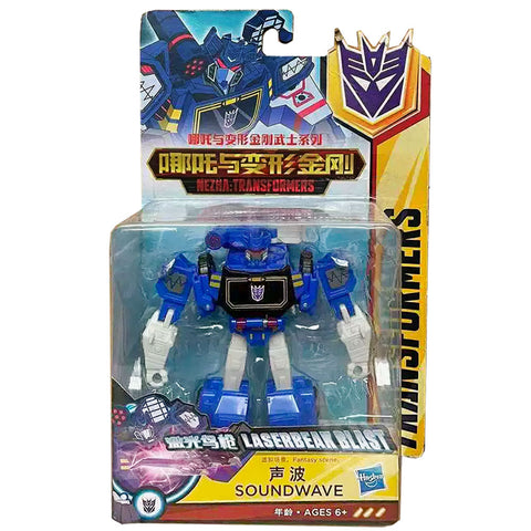Nezha: Transformers Laserbeak Blast Soundwave Warrior Hasbro Asia China box package front photo