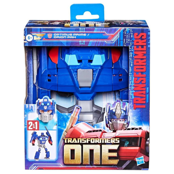 Transformers One Optimus Prime Orion Pax 2 in 1 Transforming Mask