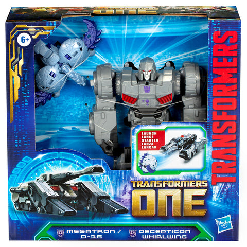 Transformers one movie Megatron D-16 Decepticon Whirlwing race and blast 2-pack target exclusive box package front