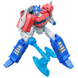 Transformers One Movie Brave Commander Optimus prime hasbro usa red action figure robot toy