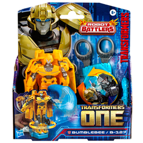 Transformers One movie film Bumblebee / B-127 hasbro usa box package front low res