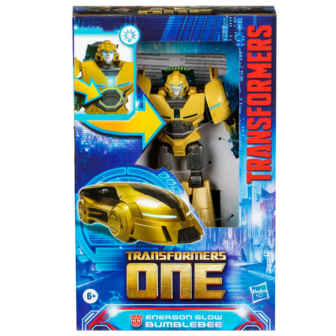 Transformers One Movie Energon Glow Bumblebee B-127 walmart exclusive box package front