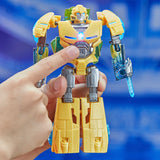Transformers One Movie Energon Glow Bumblebee B-127 walmart exclusive yellow action figure robot toy glow feature photo
