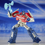 Transformers One Movie Mainline Optimus Prime Orion Pax Prime changer hasbro usa red action figure robot toy pose accessories photo