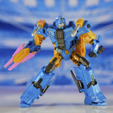 Transformers One Movie Film Sentinel Prime changer blue robot action figure toy accessories promo photo