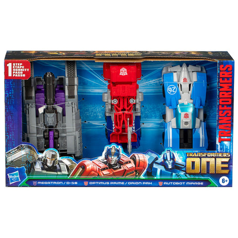Transformers One Movie Iacon Race 3-Pack Target Exclusive box package front