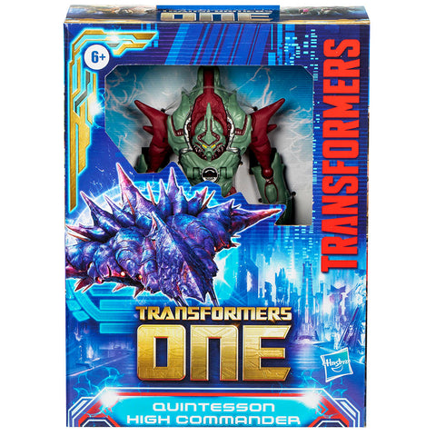 Transformers One Movie Quintesson High Commander Prime Changer walmart exclusive box package front
